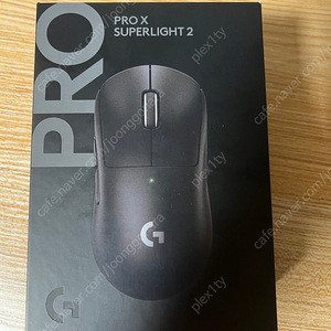 g pro x superlight 2 지슈라2 블랙 미개봉