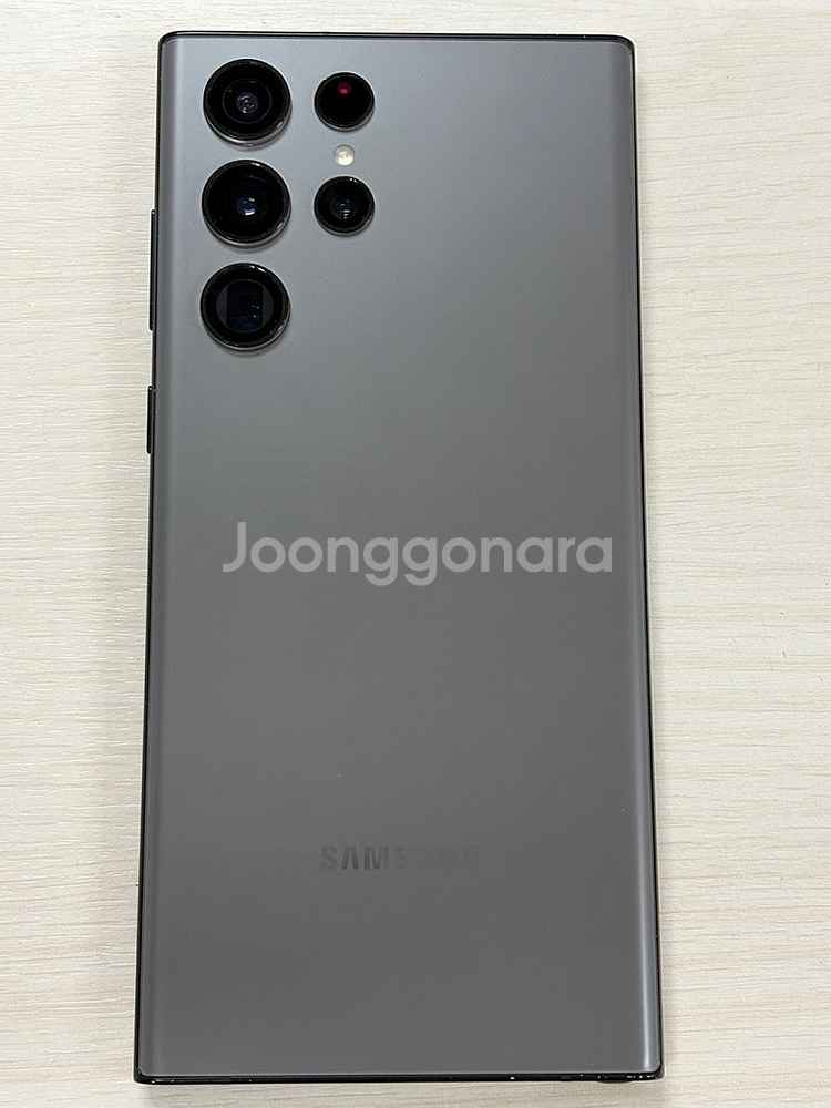 갤럭시 S22울트라 그레이색상 512용량 상태좋은 무잔...--2