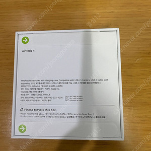 에어팟4 미개봉 새제품 노캔X