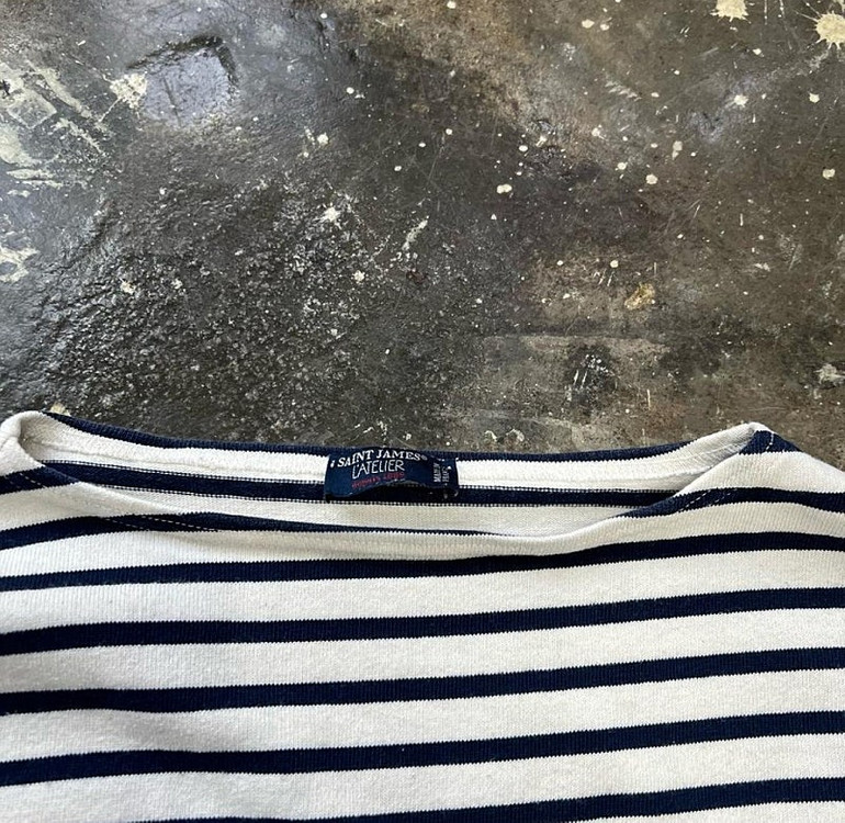 40) 세인트제임스 길도 스트라이프 티셔츠 메이드 인 프랑스 이미지