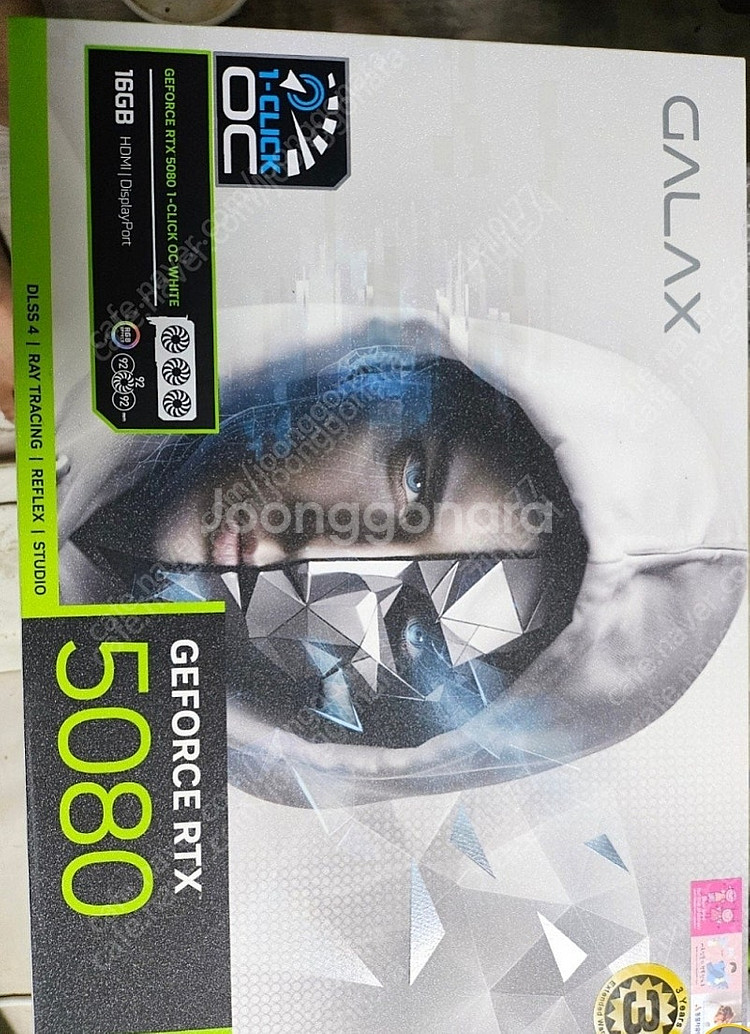 갤럭시 GALAX 지포스 RTX 5080 WHITE O...--0