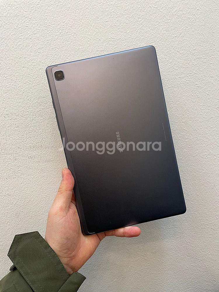 갤럭시탭A7 LTE 그레이 64GB 무잔상 상태좋은 중고14만팝니다.--0