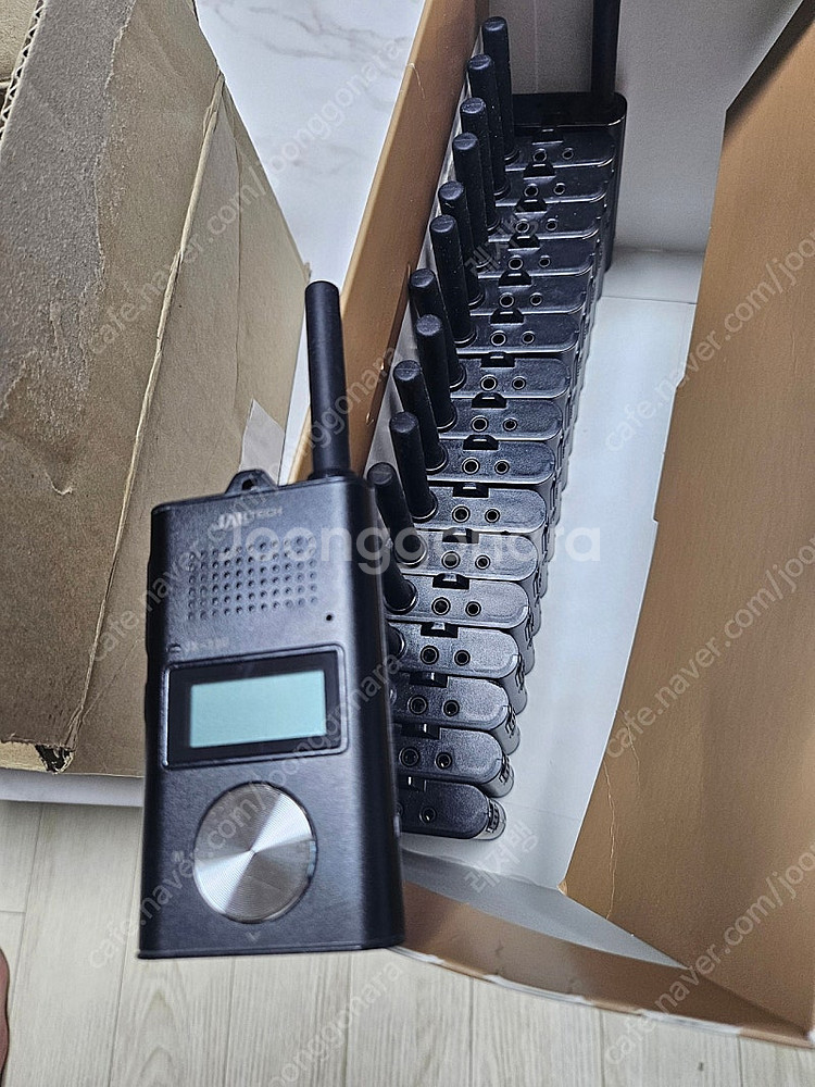 [중고 24년 12월구매] 생활무전기 잘텍 jx220--0