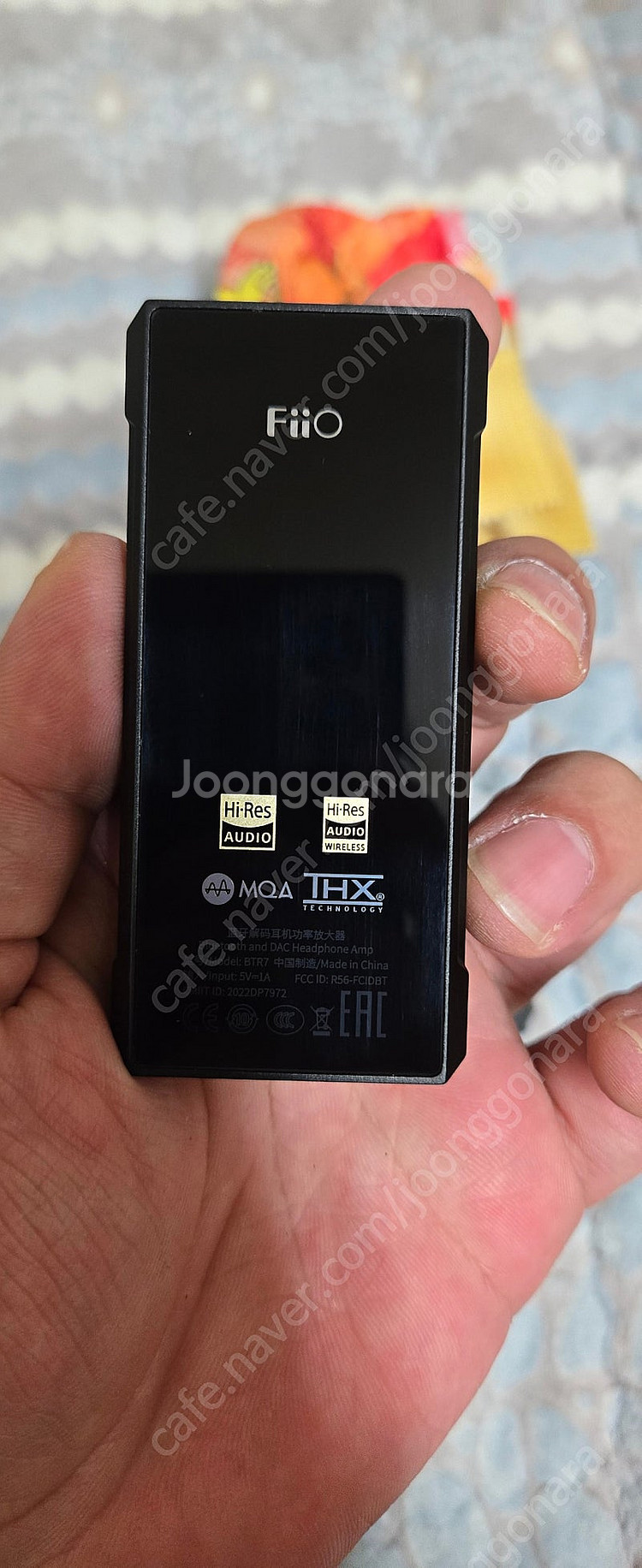 Fiio BTR7 블루투스 꼬다리 Dac 덱앰프 팝니다--2