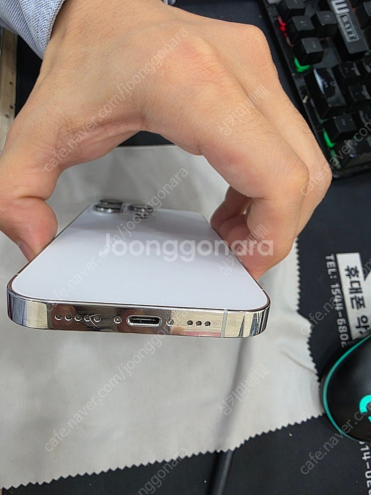 아이폰 14pro 128G 화이트 판매합니다--3