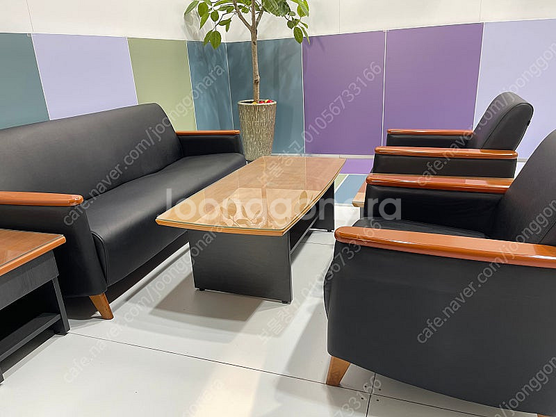 선착순 사무실에 ! 퍼시스 쇼파 SET (쇼파+테이블+...--0