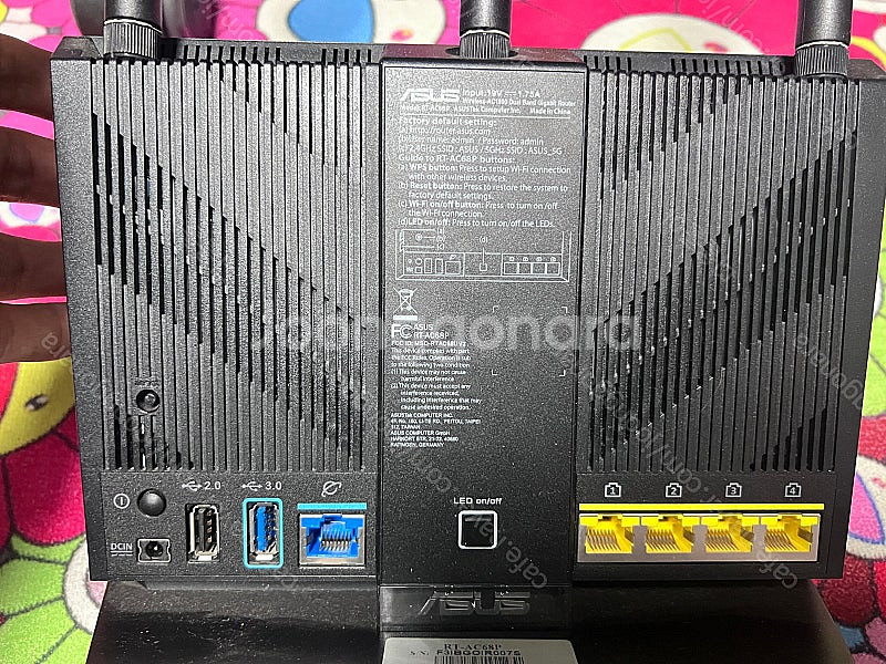 아수스 ASUS RT-AC68P 공유기 판매--1