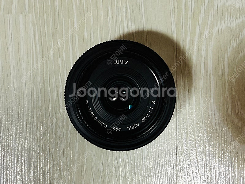 파나소닉 루믹스 마이크로포서드 20mm F1.7 팝니다...--3