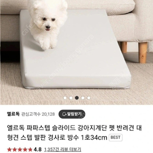 엘르독 파파스텝 강아지 계단 발판