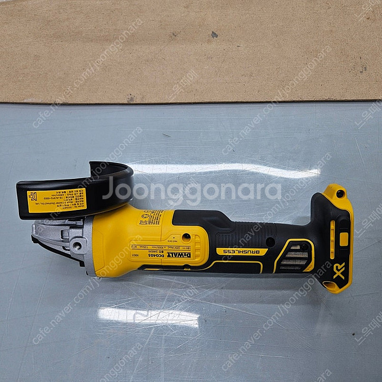 새제품)디월트 무선 글라인더 베어툴--2