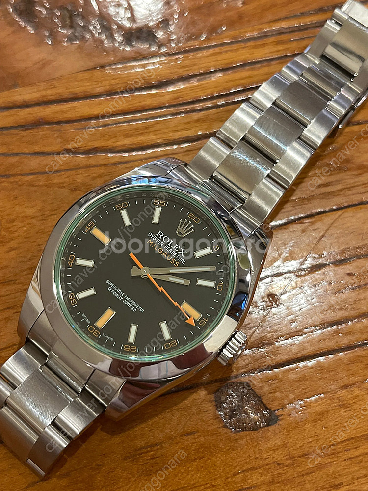 롤렉스 밀가우스 그린 116400GV 판매 Rolex ...--0