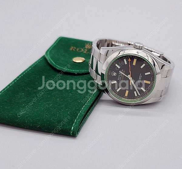 롤렉스 밀가우스 그린 116400GV 판매 Rolex ...--1
