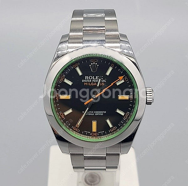 롤렉스 밀가우스 그린 116400GV 판매 Rolex ...--3