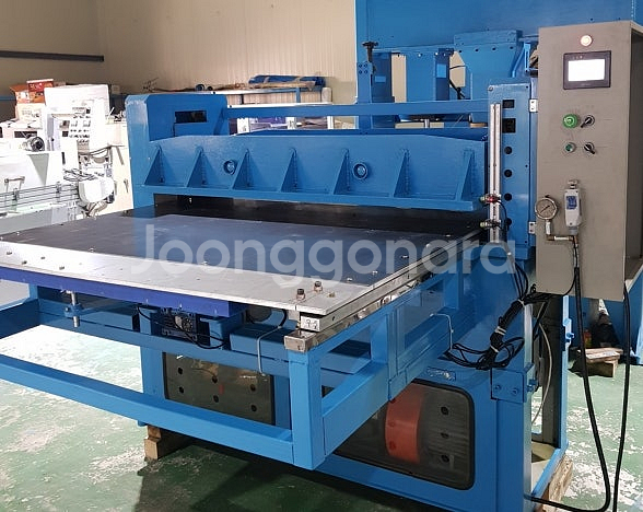 유압 톰슨기 조방600x1320mm 도무송 프레스 철형 톰슨 재단기 중고--0