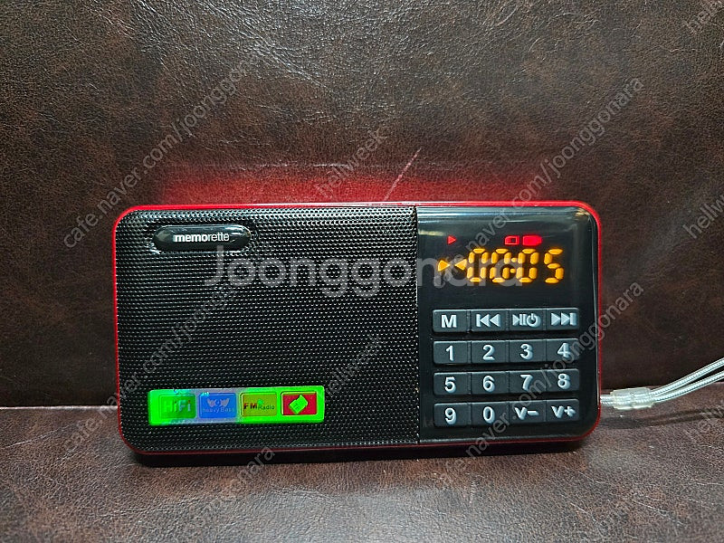 메모렛 MP3 겸용 디지털 라디오 (효디오)--0