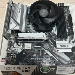 라이젠 7600 + A620m pro wifi 팔아요