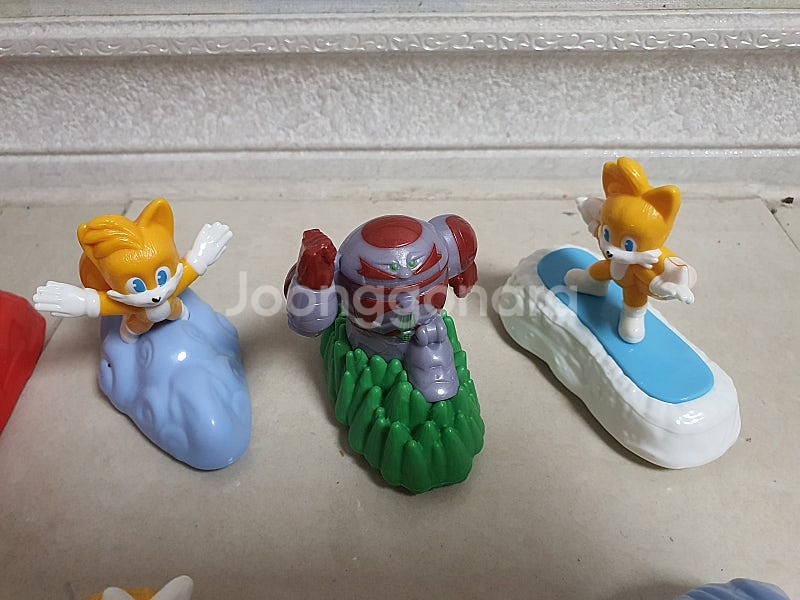 맥도날드 해피밀 슈퍼소닉2 10종 판매합니다.--2