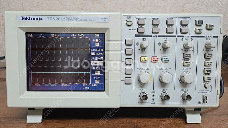 Tektronix TDS2012 텍트로닉스 중고오실로스...--0