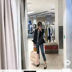 (정가 20만원대 종이택제거 새상품)더실루엣 시에 썸머 울 메르 자켓 벨트 포함