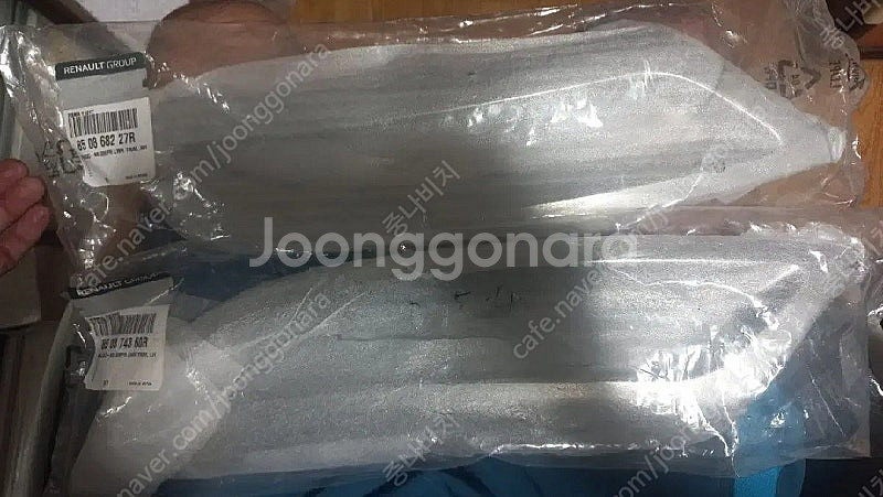 SM6 뉴SM6 뒷범퍼 로어 트림 머플러피니셔(새상품)...--1