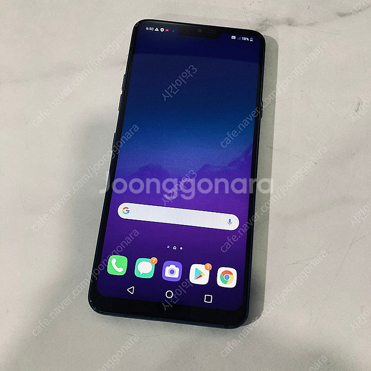 LG G7플러스+ 블루 128대용량 무잔상 S급 6만원...--0