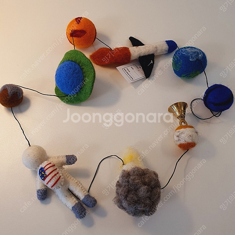 동물 양모 아기 어린이 모빌 3가지(쇼핑몰 정리상품 완...--0