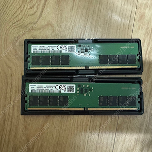 삼성 DDR5 5600 16gb x2 + 방열판 팝니다~