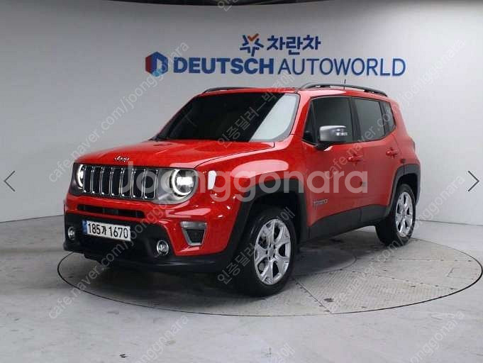 중고차 지프 레니게이드 2.4 가솔린 AWD 리미티드 ...--0