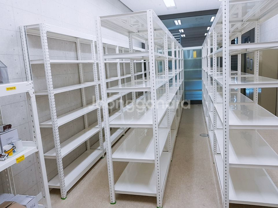 중량랙 철제선반 단당 150~200kg 공장랙 창고랙 진열대 선반랙 무볼트랙--5