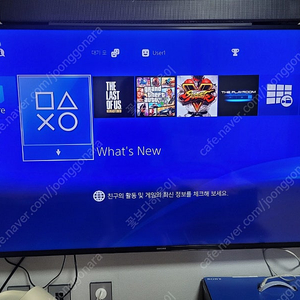 플스4 본체 듀얼쇼크 타이틀 2개