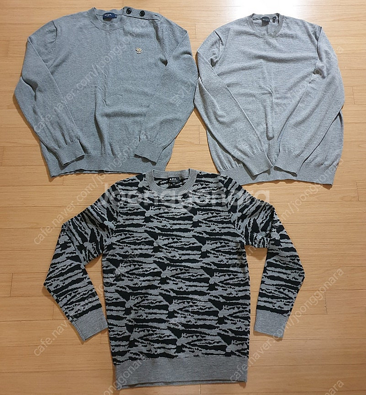 폴스미스 니트 2종류 , APC 니트 1종류--0