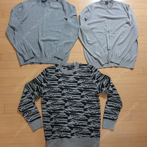 폴스미스 니트 2종류 , APC 니트 1종류