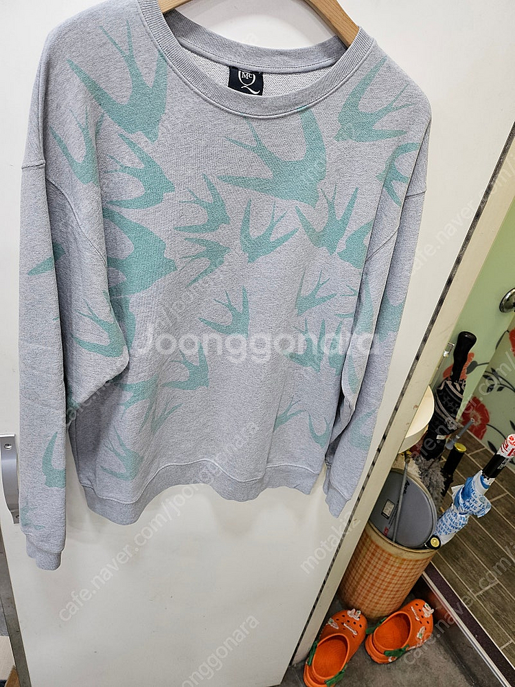 알렉산더맥퀸 버드 맨투맨--0