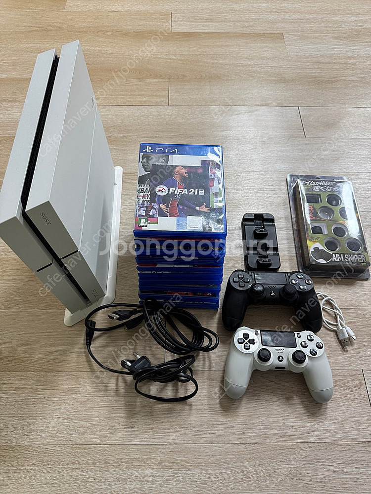 플레이스테이션4 슬림화이트--0