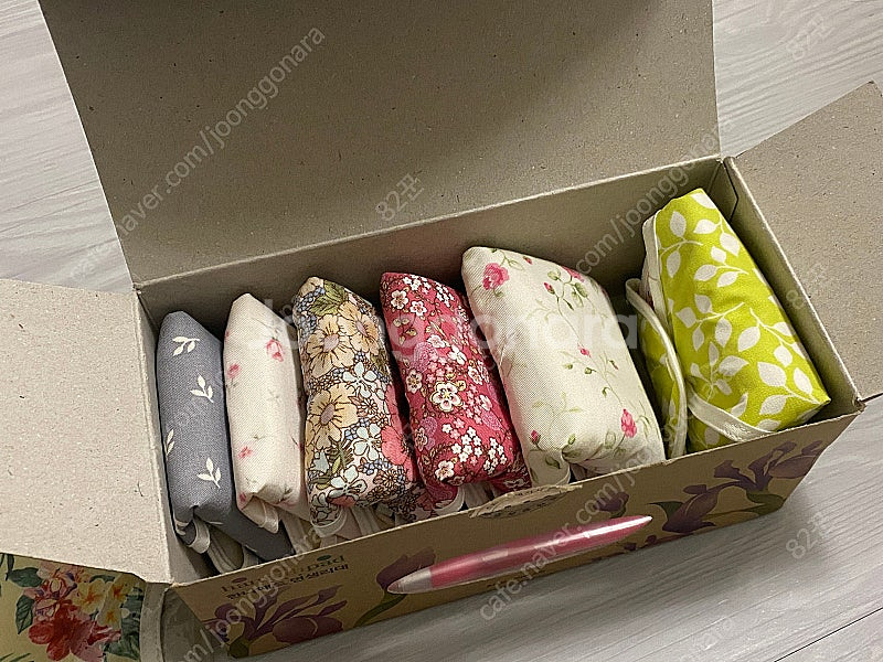 한나패드 면생리대 새제품 8개(오버나이트2, 중형2, ...--2