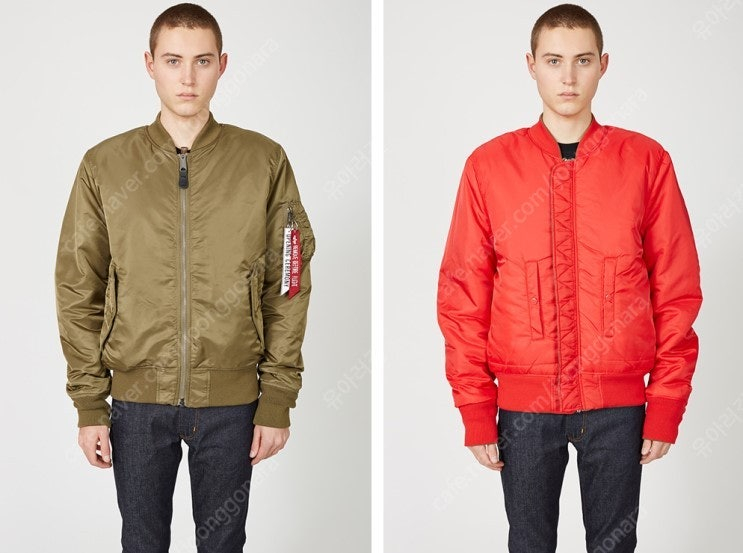 알파인더스트리x오프닝세레모니 / MA-1 자켓 / L 이미지