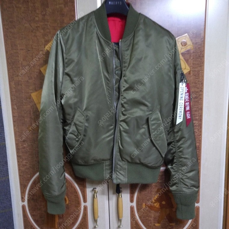 알파인더스트리x오프닝세레모니 / MA-1 자켓 / L 이미지