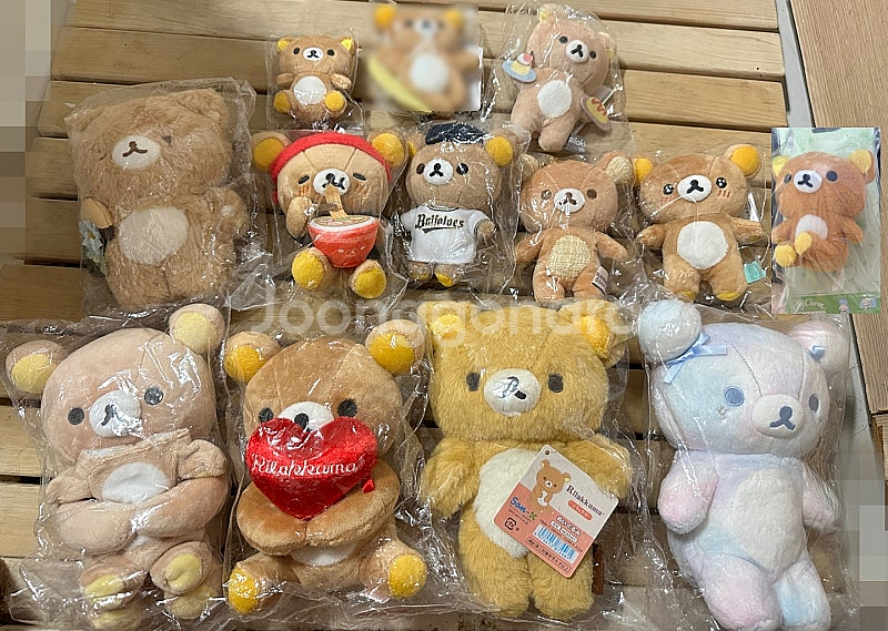 산엑스 리락쿠마, 코리락쿠마, 챠이로이코구마, 키이로이...--0