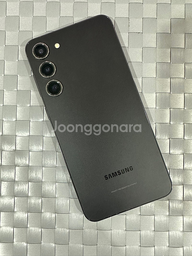 (자급제 S등급) 갤럭시S23+ 256G 블랙 새상품급...--0