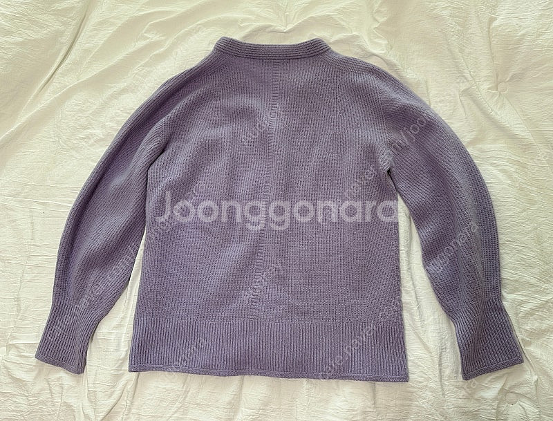 코스모폴리탄줄라이 스트링가디건 퍼플--2