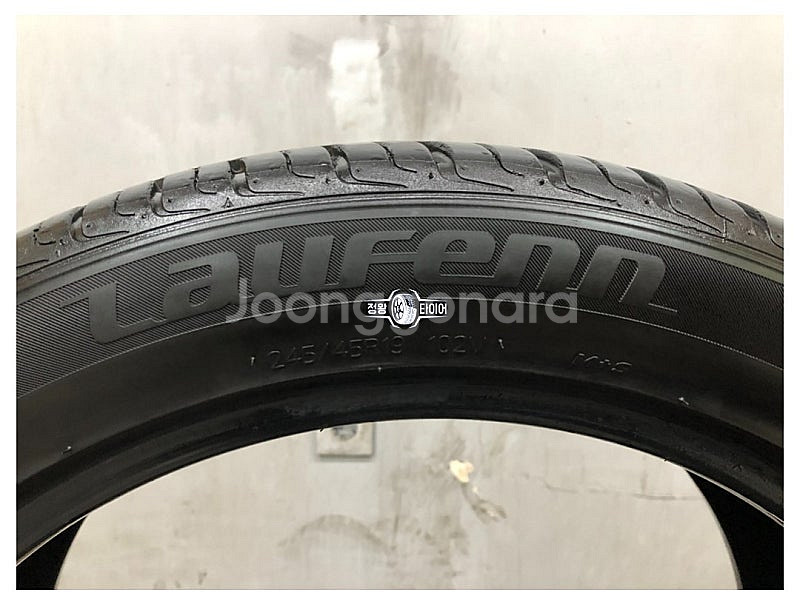 중고타이어 한국타이어 라우펜 S FIT AS 245/4...--4