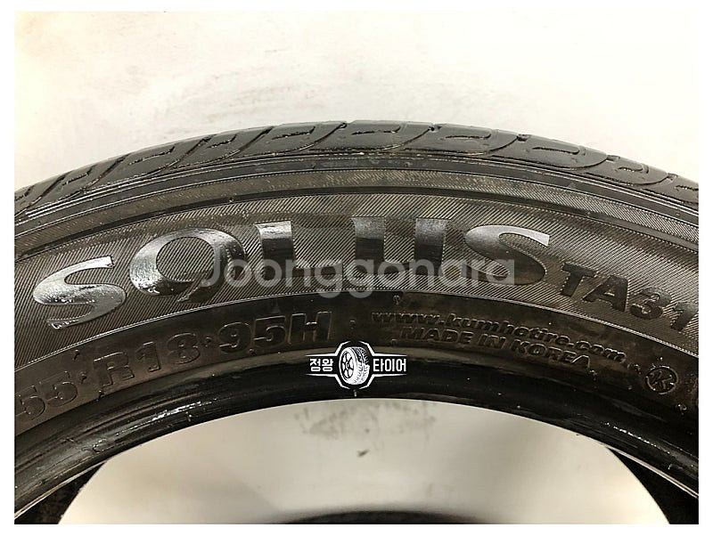 중고타이어 금호타이어 솔루스 TA31 215/55R18...--5
