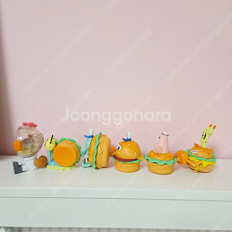 스폰지밥 햄버거 피규어 장난감--5