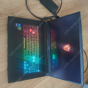 msi 게임용 노트북 약간하자 싸게팝니다