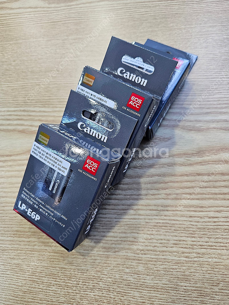 CANON 배터리 LP-E6P 정품 ​​미개봉--0