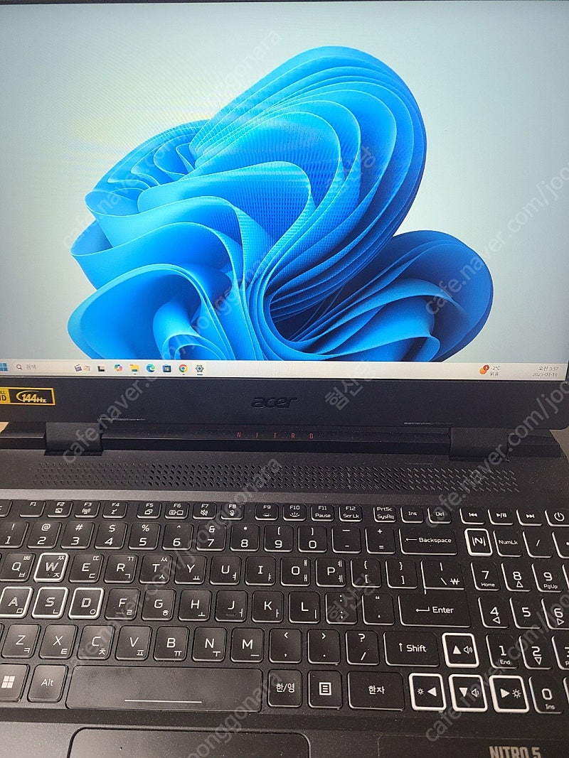 에이서 니트로5 4060 i7 ddr5 게이밍노트북