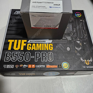 5700x3d 정발 asus tuf gaming b550 pro