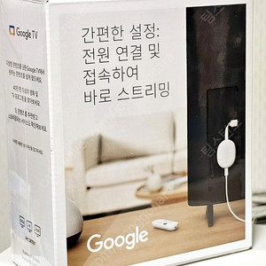 크롬캐스트 4k 국내판 미개봉 새제품 = 택포 57000