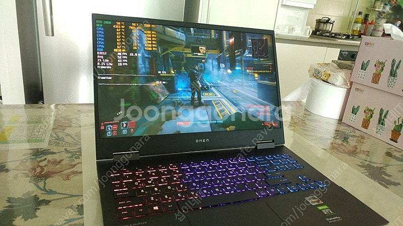 [판매]HP 오멘 고성능 게이밍 노트북/RTX3060,...--3