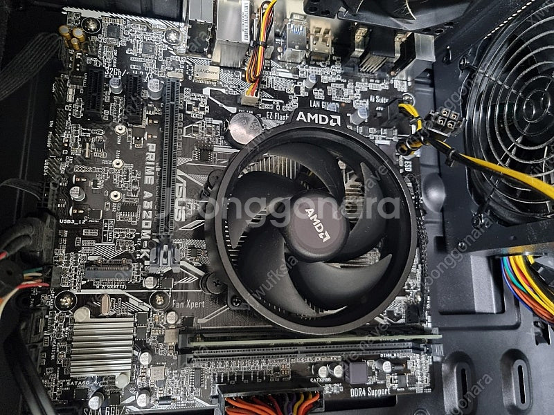 ASUS PRIME A320M-C R2.0 메인보드/ 기쿨포함해서 7만원--0